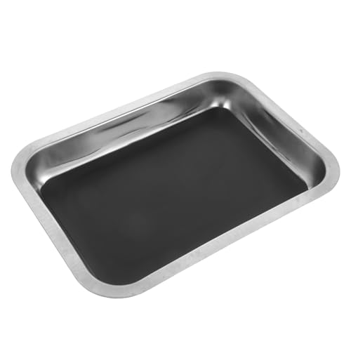 Imagen de MAGICLULU Equipo de Disección de Acero Inoxidable para Laboratorio Bandeja Anatómica de 26X19X4 CM
