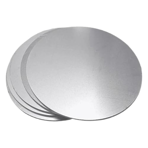 XeX|۔ 0.5/1/1.5/2/2.5/3/4/5/6/8mm 6061A~~ ۔ fBXN CNC a100mm-400mm(Diameter 250mm 1pc,Thickness 8mm)