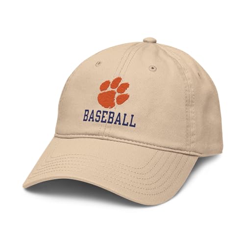 Clemson Tigers Baseball Logo Officially Licensed Adjustable Baseball Hat