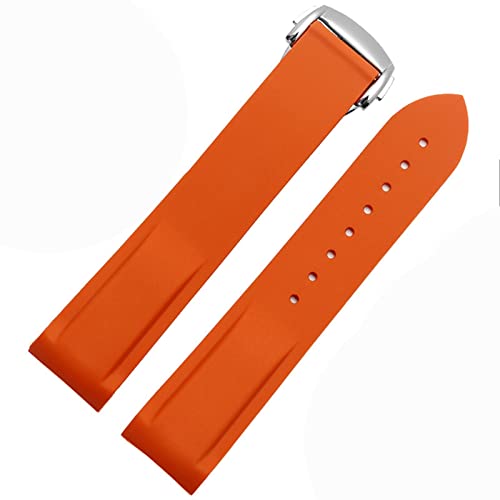 Bracelet en caoutchouc pour Speedmaster bracelet montre silicone 22mm sport étanche