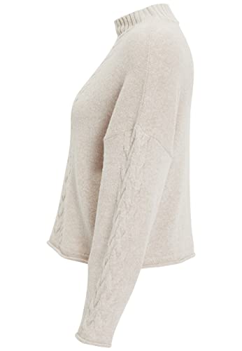 Tamaris Damen BALJE Pullover, Tapioca, 38