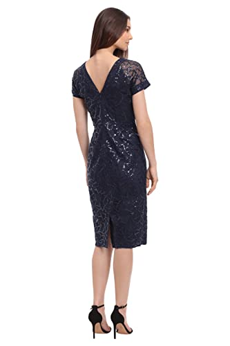Image of Maggy London Women's Illusion Dress Occasion Event Party Holiday Cocktail Guest of Wedding.