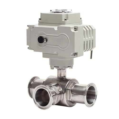 Vannes bille électriques haute plateforme pour régulation 12V DC - 2