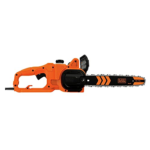 Black+Decker BECS600 8 Amp 14 in. Electric Chainsaw - Thumbnail 3