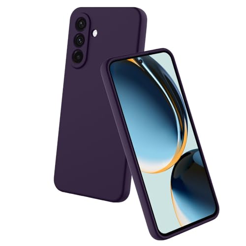 Image of Back Cover for Samsung Galaxy A36 5G | Full Camera Protection | Premium Liquid Silicon Case | Flexible Bumper Case for Samsung Galaxy A36 5G (Purple)