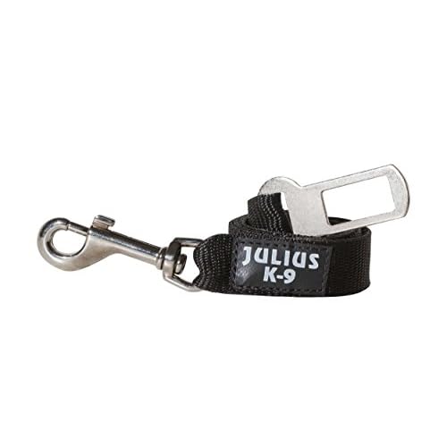 Julius-K9, 16SGA-2, Sicherheitsgurtadapter für Hunde 10-20 kg schwarz