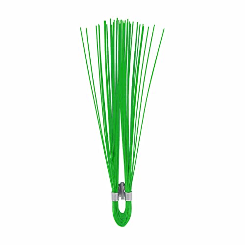 Trail Chasers Ground Marking Whiskers Green 6 Inch 250-Count (Flags only, no Nails) for Survey, Landscape Design, Construction Markers, Property Line Markers, Trail Markers - Thumbnail 5
