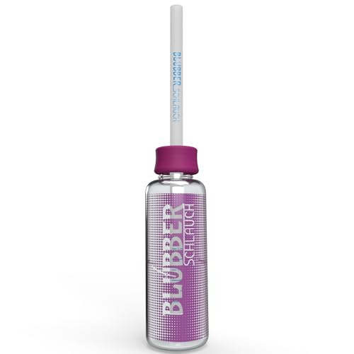 original Blubberschlauch-Set für die Stimmtherapie & Logopädie, Color - bordeaux-rot