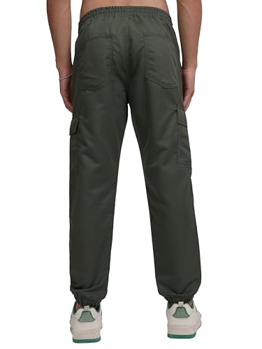 Image of Highlander Men's Cargo Jogger Trousers| Utility Pockets | Trouser for Men | Men Trousers