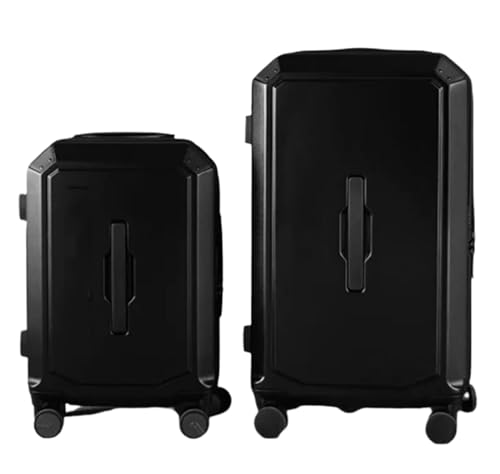 IRYZE Lightweight Suitcase Set Of 2 Suitcases Large Capacity Suitcases Multi-level Adjustment Lever Luggage Sets Carry on Luggage (Color : A, Size : 20in+26in)