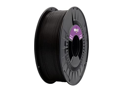 Winkle Filamento PLA Stardust | Pla 1.75mm | Filamento Impresión | Impresora 3D | Filamento 3D | Color Negro con partículas | Bobina 1000gr Cover