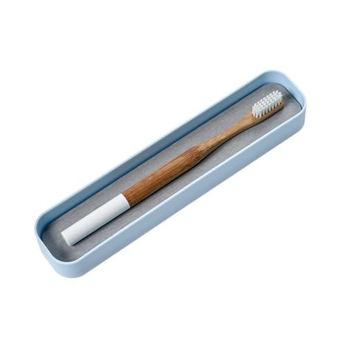 madesmart Drying Stone Toothbrush Tray, Blue