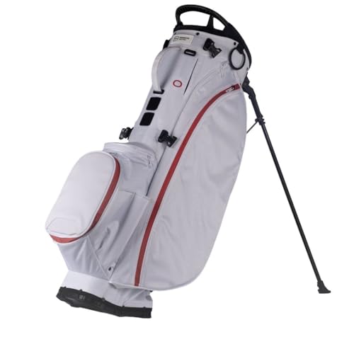 Golfbag für Herren & Damen Products & More standbag I Golf Trolley I cartbag-Golf I Golftasche Herren I leichtes Standbag mit Tragegurt & 5Fach Schlägerdivider