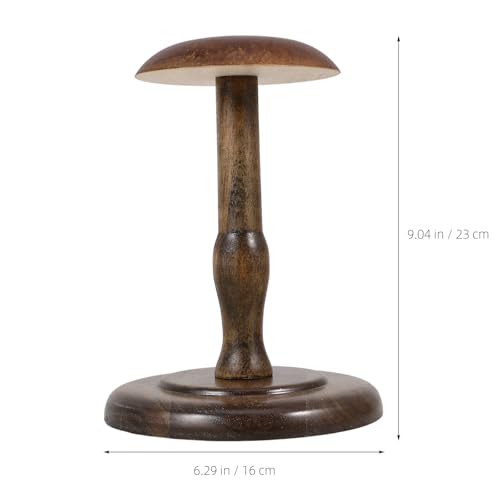 Présentoir à chapeaux en bois déco de table moderne café - 3