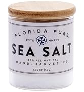Pure Sea Salt by FLORIDA PURE 80+ Mineral Sea Salt Unrefined, Non Iodized, Addititive-free, Natur...