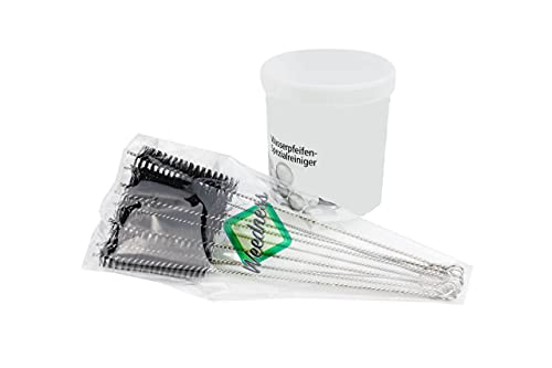 Weedness Bong-Reiniger-Set mit 10 Premium Pfeifenbürsten - Pfeifenreiniger Shisha Reinigungsset Wasserpfeifen…