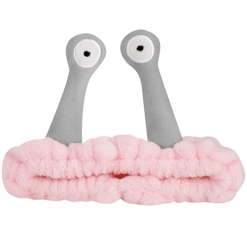Jowmoy Green Frog Eye Elastic Headband - Versatile for Spa, Skincare, Makeup, Face Wash, Fun (1 Pack)