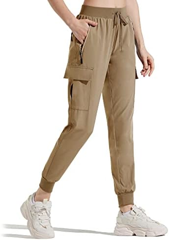M MAROAUT Hiking Pants Women Joggers for Women Cargo Pants Women Summer Pants Women Lounge Pants Women Khaki L