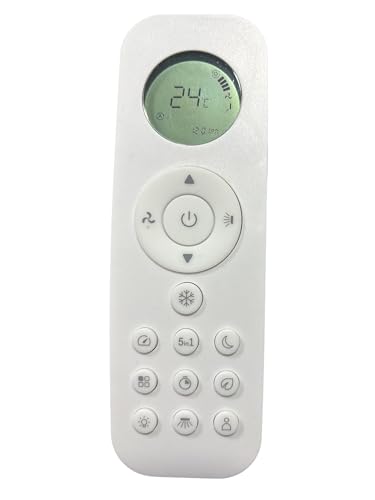 Image of AMAZOR Air Conditioner Remote Compatible for Anti-Virus Inverter AC | Q Series | 1 TON | 5 Star(Blue Star Wi-Fi Smart Inverter Split AC)