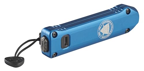 Streamlight 88825 Wedge XT 500-Lumen 1,900-Candela Flat Everyday Carry Flashlight, Includes USB-Cable and Pocket Lanyard, Blue C.O.P.S. Edition by Streamlight - Image 4
