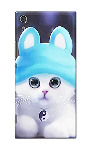 Image of Chinese Cutie Kitten Cat Big Eyes Lovely Girl Ears Hard Back Case Cover for Sony Xperia XA1 Ultra (6.0 inch), G3221, G3212, G3223, G3226 Back Cover -(J5) VNS2221