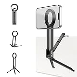 ULANZI MA57 Maglock Phone Stand with Hidden Hook All-in-1 Ultra-Light Plastic Magnetic Cellphone Tripod Compatible with iPhone 17 16 15 14 13 12 Series