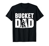 Photo Gallery bucket dad softball baseball game sport fan father s day maglietta Photo Gallery bucket dad softball baseball game sport fan father s day maglietta
