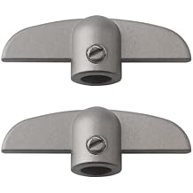 T-Handle Crank for Andersen Casement Windows, 3/8 in Tee Handle Casement Operator, Butterfly Wing Nut T-Handles 2 pcs