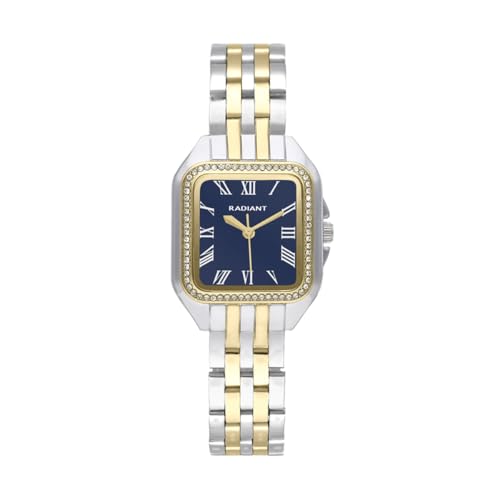 Montre femme bleu et or Radiant Bahamas idéale pour le bureau et les soirées