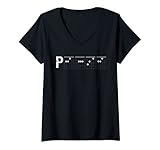 Photo Gallery donna chitarra chord shirt tab funny peace word fatto di accordi maglietta con collo a v Photo Gallery donna chitarra chord shirt tab funny peace word fatto di accordi maglietta con collo a v