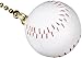 XYWHPGV 12 Inch White Baseball Pendant with Copper Pull Chain for Ceiling Fans 2 Pack (5c64b 8e12e bf882 93d7e 0aeae e92ad