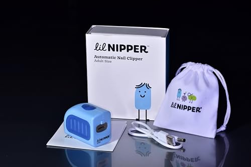 Lil Nipper Electric Nail Clipper for Seniors with Arthritis | Automatic Nail Trimmer | Safe for...