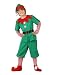 Odziezet Adulto Niño Niña Disfraz Conjunto Duende Verde Traje Falda Navidad Cosplay...