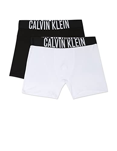 Image of Calvin Klein Cotton Boys Solid Multi Boxer Brief (Pack of 2)