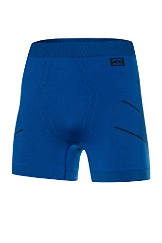 Boxer Logan unisexe en textile premium bleu taille S aux finitions soignées