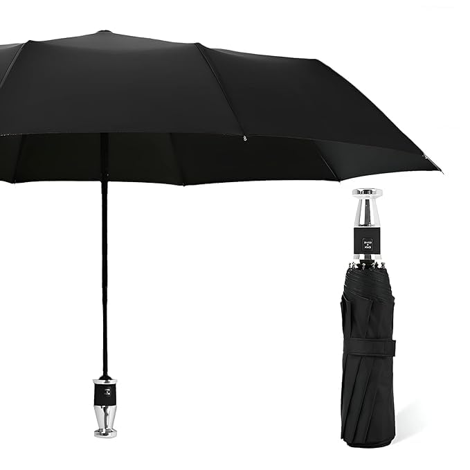 Compact Travel Umbrella – Portable Mini Folding Umbrella | Rain, Sun, Beach, | Golf – Elegant Slim Design Small Pocket Umbrella Uv Protection – Lightweight Umbrella Girls Women