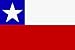 Pegatina vinilo impreso para coche, pared, puerta, nevera, carpeta, etc. Bandera de chile