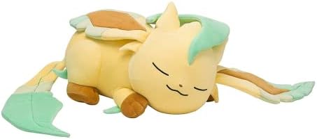 AmBayz Eeveelution Big Sleep Leafeon Plush Toy Stuffed Toys Doll Doll for Children
