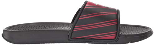 Image of FOCO mens NFL Team Logo Legacy Sport Slide Sandals