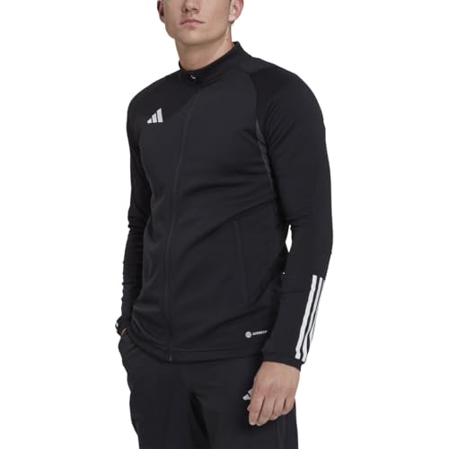 Veste de compétition adidas Tiro 23 toutes saisons rouge pour entraînement de football