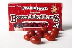 BOSTON BAKED BEANS - Candy Peanuts 21G - American Candy - 3 Boxes