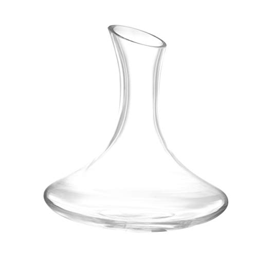 Hemoton Modern Wine Decanter Automatic Wine Dispenser Glass Drink Distributor Whiskey Decanter for Bar Home Decoration