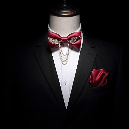 Set de corbata y pañuelo para hombre en seda