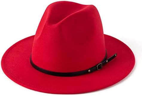 Wide Brim Fedora Hat 