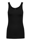 ONLY NOS Damen 15095808 Top, per Pack Schwarz (Black Black), 40 (Herstellergröße: L)
