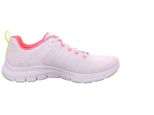 Skechers Skechers Women's Flex Appeal 4.0 Elegant Ways Trainers, White, 9 US