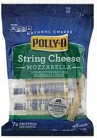 String Cheese Mozzarella Low-Moisture Part Skim Cheese 48 stick