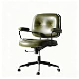 Gain de place : dotée d'un design épuré de style fauteuil roulant avec des roulettes à roulement doux, cette chaise passe facilement de votre bureau à une vanité ou un coin d'étude. Son profil compact et élégant le rend parfait for les appartements, les chambres, les dortoirs ou les bureaux à domicile.