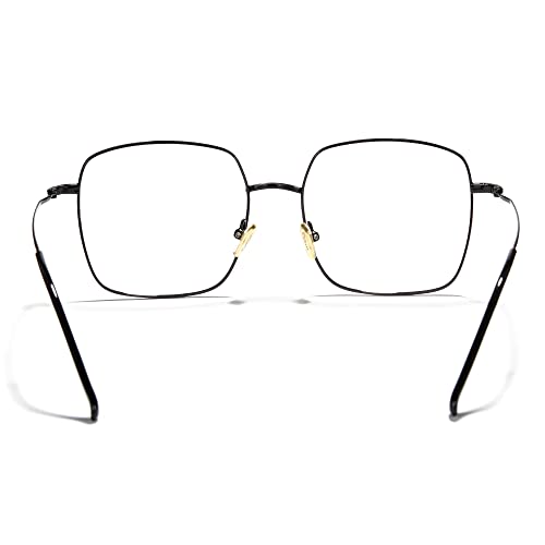 Image of Cyxus Blue Light Blocking Glasses Round Metal Frame Computer Glasses | Blue light blocking glasses featuring round metal frame, comfortable fit and versatile use for work, study and entertainment