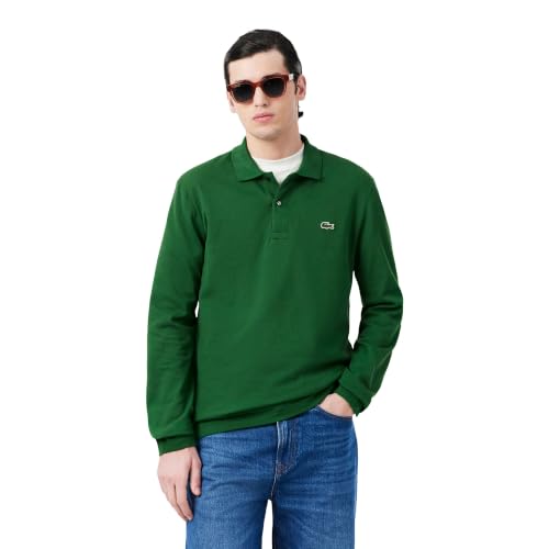 Image of Lacoste Classic Fit Long Sleeved L.12.12 Polo Shirt